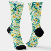 Bright Socks Elaborate Seamless Patterns 0039348 Sokken (Gebogen)