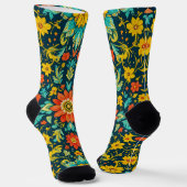 Bright Socks Elaborate Seamless Patterns 0039352 Sokken (Gebogen)