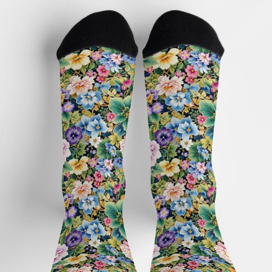 Bright Socks Elaborate Seamless Patterns 0039356 Sokken (Top)