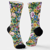 Bright Socks Elaborate Seamless Patterns 0039356 Sokken (Gebogen)
