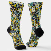 Bright Socks Elaborate Seamless Patterns 0039357 Sokken (Gebogen)