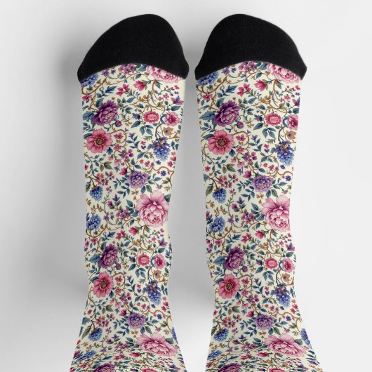 Bright Socks Elaborate Seamless Patterns 0039359 Sokken (Top)