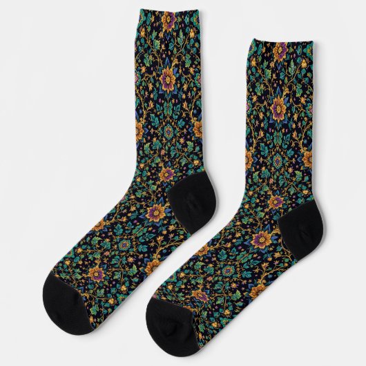 Bright Socks Elaborate Seamless Patterns 0039360 Sokken (Links)