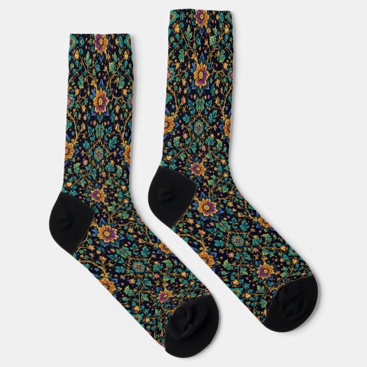 Bright Socks Elaborate Seamless Patterns 0039360 Sokken (Rechts)