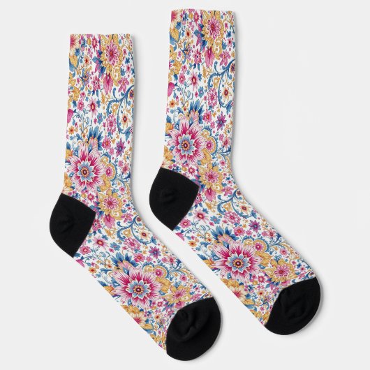 Bright Socks Elaborate Seamless Patterns 0039362 Sokken (Rechts)