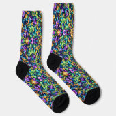 Bright Socks Elaborate Seamless Patterns 0039363 Sokken (Rechts)