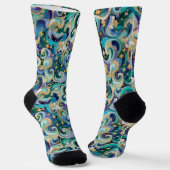 Bright Socks Elaborate Seamless Patterns 0039368 Sokken (Gebogen)