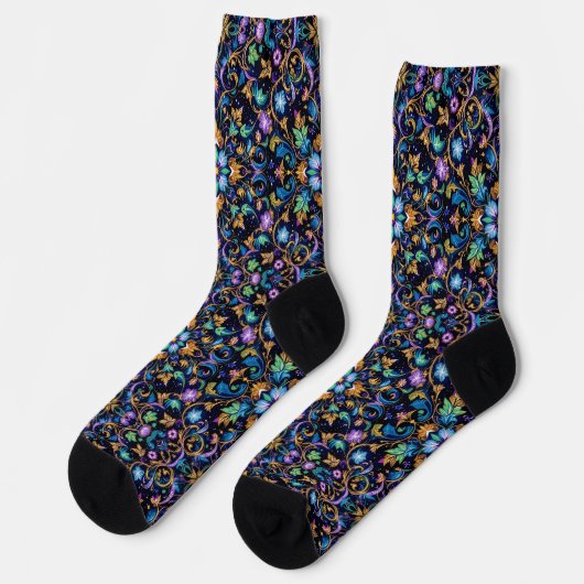 Bright Socks Elaborate Seamless Patterns 0039369 Sokken (Links)