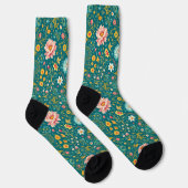 Bright Socks Elaborate Seamless Patterns 0039370 Sokken (Rechts)