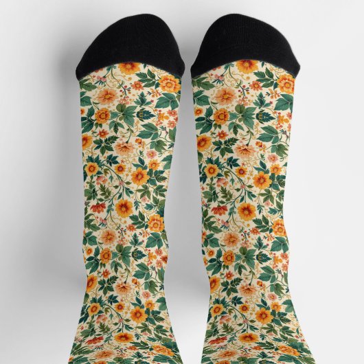 Bright Socks Elaborate Seamless Patterns 0039371 Sokken (Top)