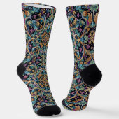 Bright Socks Elaborate Seamless Patterns 0039374 Sokken (Gebogen)