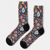 Bright Socks Elaborate Seamless Patterns 0039376 Sokken (Links)