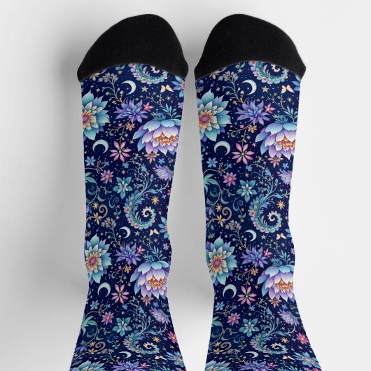 Bright Socks Elaborate Seamless Patterns 0039378 Sokken (Top)