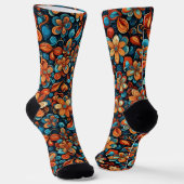 Bright Socks Elaborate Seamless Patterns 0039386 Sokken (Gebogen)