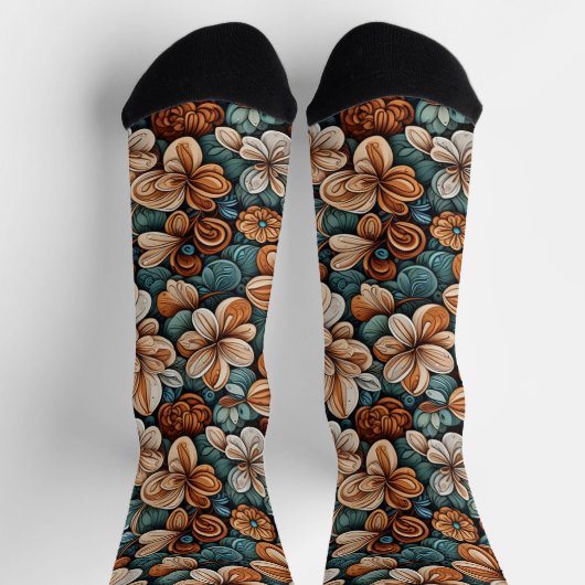 Bright Socks Elaborate Seamless Patterns 0039394 Sokken (Top)