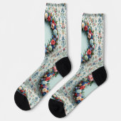 Bright Socks Elaborate Seamless Patterns 0039398 Sokken (Links)