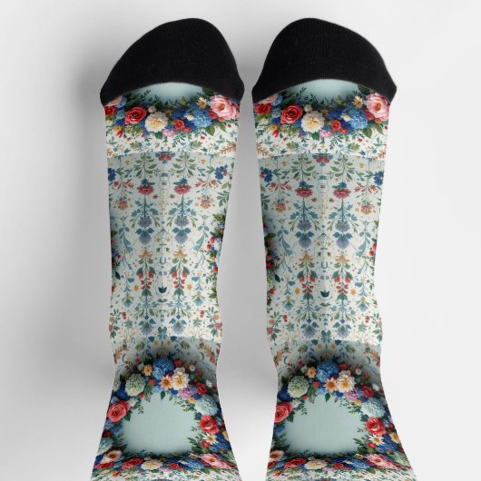 Bright Socks Elaborate Seamless Patterns 0039398 Sokken (Top)