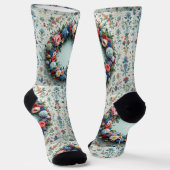 Bright Socks Elaborate Seamless Patterns 0039398 Sokken (Gebogen)
