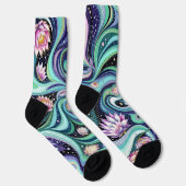 Bright Socks Elaborate Seamless Patterns 0039401 Sokken (Rechts)