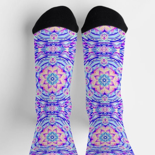 Bright Socks Elaborate Seamless Patterns 0039404 Sokken (Top)