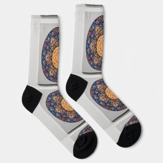 Bright Socks Elaborate Seamless Patterns 0039405 Sokken (Rechts)