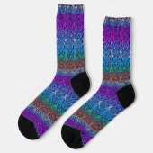 Bright Socks Elaborate Seamless Patterns 0039408 Sokken (Links)