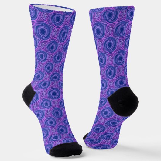 Bright Socks Elaborate Seamless Patterns 0039409 Sokken (Gebogen)
