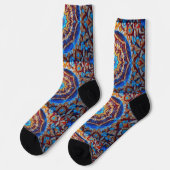 Bright Socks Elaborate Seamless Patterns 0039411 Sokken (Links)