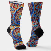 Bright Socks Elaborate Seamless Patterns 0039411 Sokken (Gebogen)