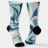 Bright Socks Elaborate Seamless Patterns 0039413 Sokken (Gebogen)