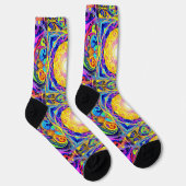 Bright Socks Elaborate Seamless Patterns 0039416 Sokken (Rechts)