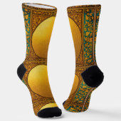 Bright Socks Elaborate Seamless Patterns 0039420 Sokken (Gebogen)