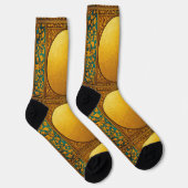 Bright Socks Elaborate Seamless Patterns 0039420 Sokken (Rechts)