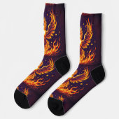 Bright Socks Fire Bird Flames 0044017 Sokken (Links)