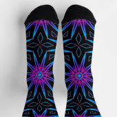 Bright Socks Fractal Seamless Patterns 0041987 Sokken (Top)