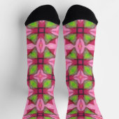 Bright Socks Fractal Seamless Patterns 0042007 Sokken (Top)