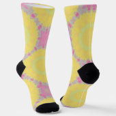 Bright Socks Fractal Seamless Patterns 0042034 Sokken (Gebogen)