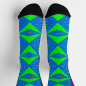 Bright Socks Fractal Seamless Patterns 0042042 Sokken (Top)