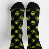 Bright Socks Fractal Seamless Patterns 0042060 Sokken (Top)