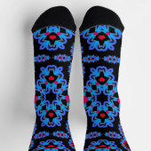 Bright Socks Fractal Seamless Patterns 0042096 Sokken (Top)