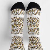 Bright Socks Live Laugh Love 0044028 Sokken (Top)