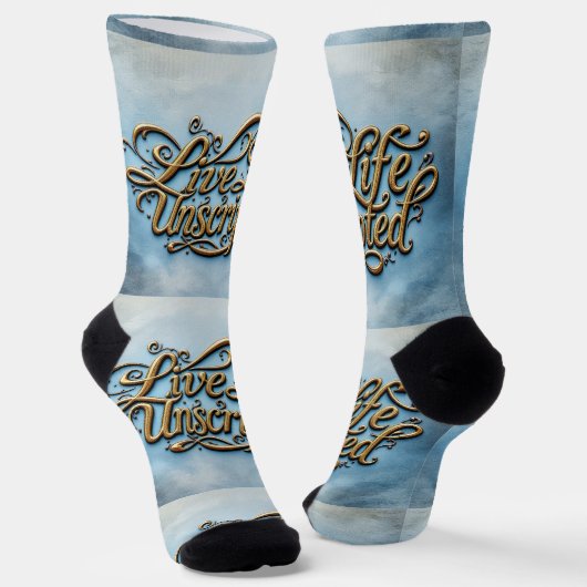 Bright Socks Live Life Unscripted 0044048 Sokken (Gebogen)