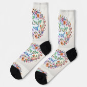 Bright Socks Motivational Art 0043982 Sokken (Links)