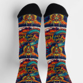 Bright Socks Motivational Art 0043987 Sokken (Top)