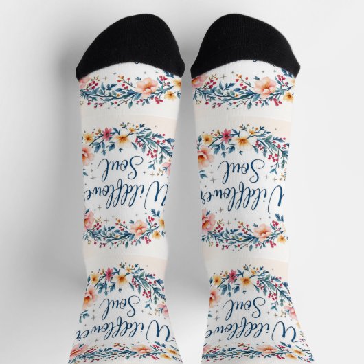 Bright Socks Motivational Art 0043992 Sokken (Top)