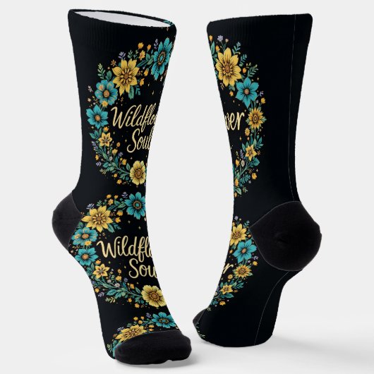 Bright Socks Motivational Art 0044035 Sokken (Gebogen)
