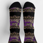 Bright Socks Motivational Art Rise Above 0044008 Sokken (Top)