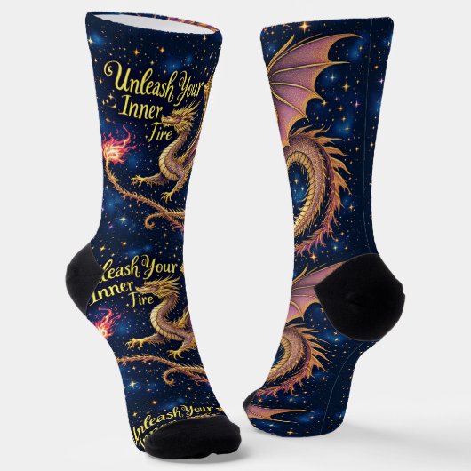 Bright Socks Motiverende Kunst 0043984 Sokken (Gebogen)