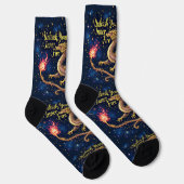 Bright Socks Motiverende Kunst 0043984 Sokken (Rechts)