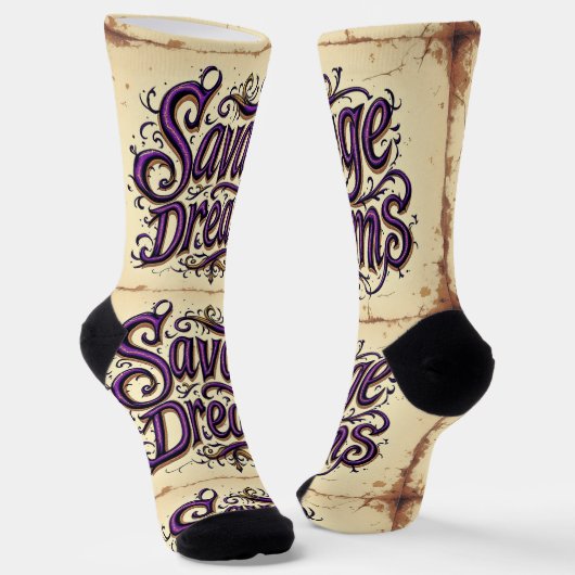 Bright Socks Motiverende Kunst 0043985 Sokken (Gebogen)
